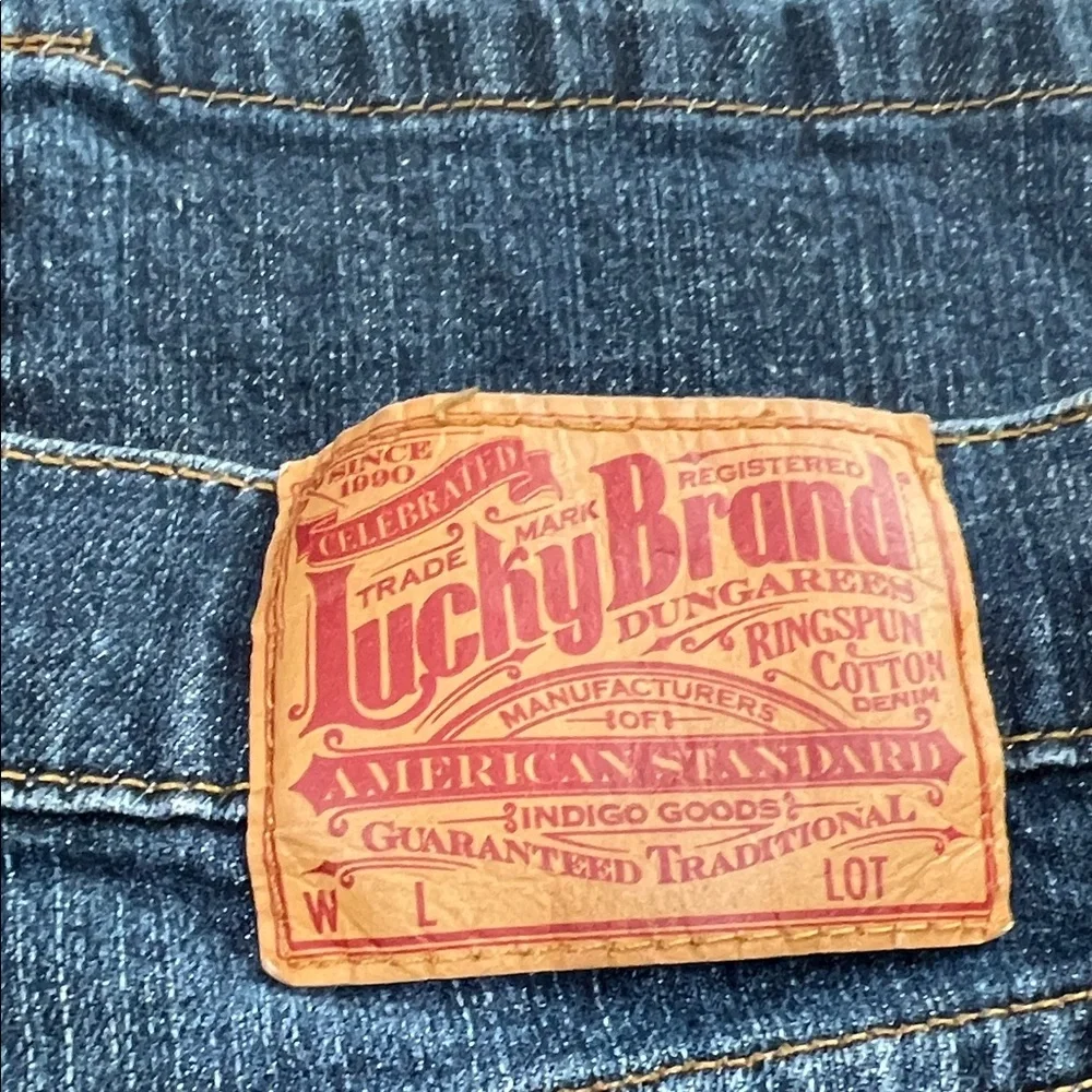 Lucky Brand Indigo Straight Leg Jeans - Picture 7 of 8